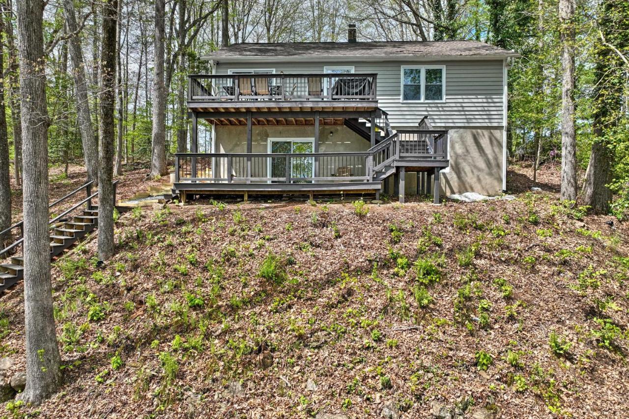 Waterfront Cottage With Boat Dock And 3 Decks! Bracey Bagian luar foto